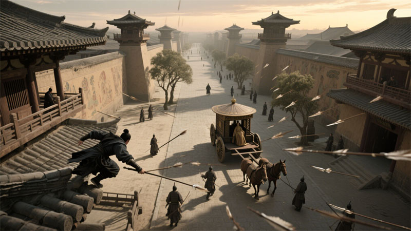 朱雀大街暗伏杀机