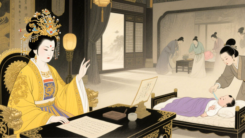 武皇忆子，立储愁难