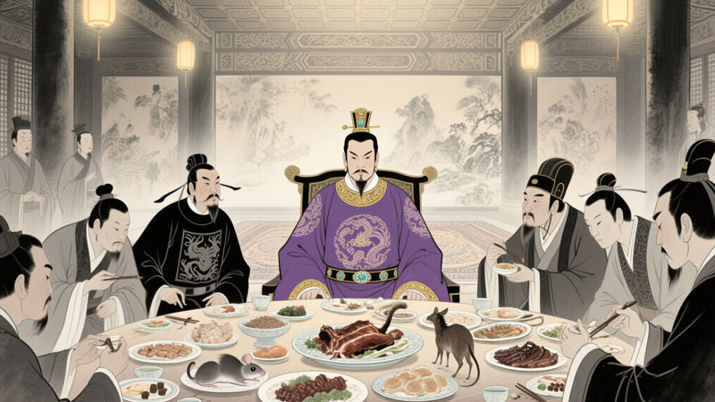 魏王密宴，李旦临危