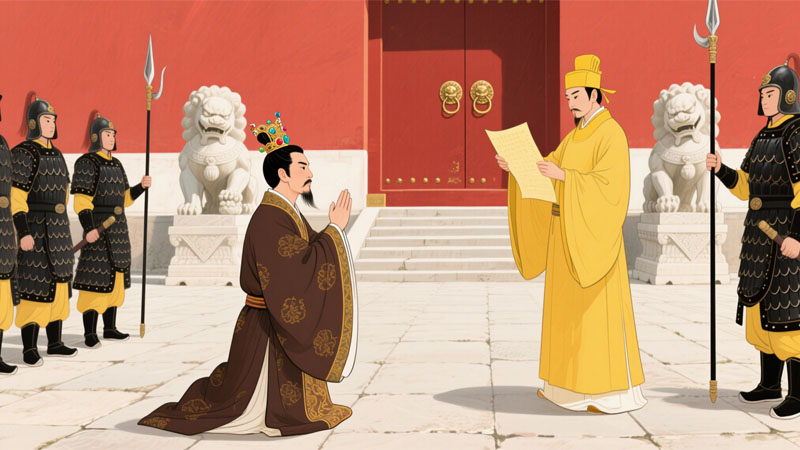 急旨召返，母迫子决