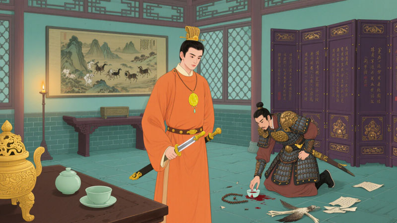 驯马献寿,太子密谋